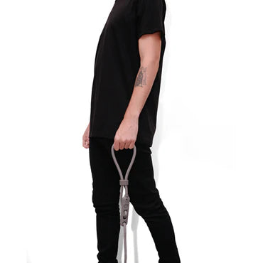 Titanium Grey Hands - Free Leash