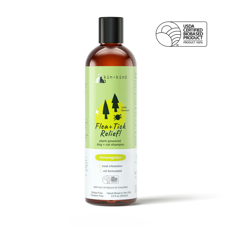 Lemongrass Flea & Tick Shampoo for Dogs & Cats