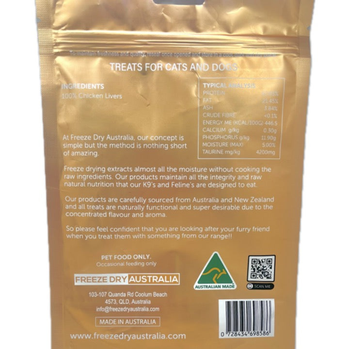 Freeze Dried Chicken Liver – Pet Treats