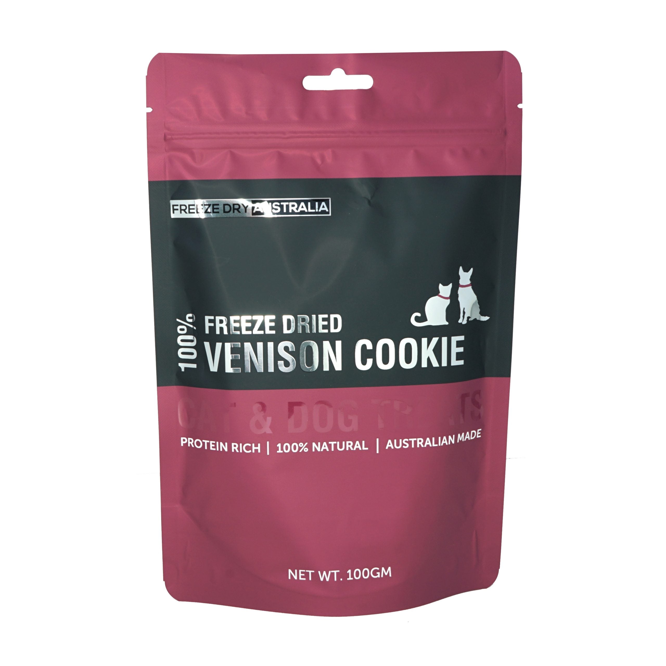 Freeze Dried Venison Cookies Pet Treats