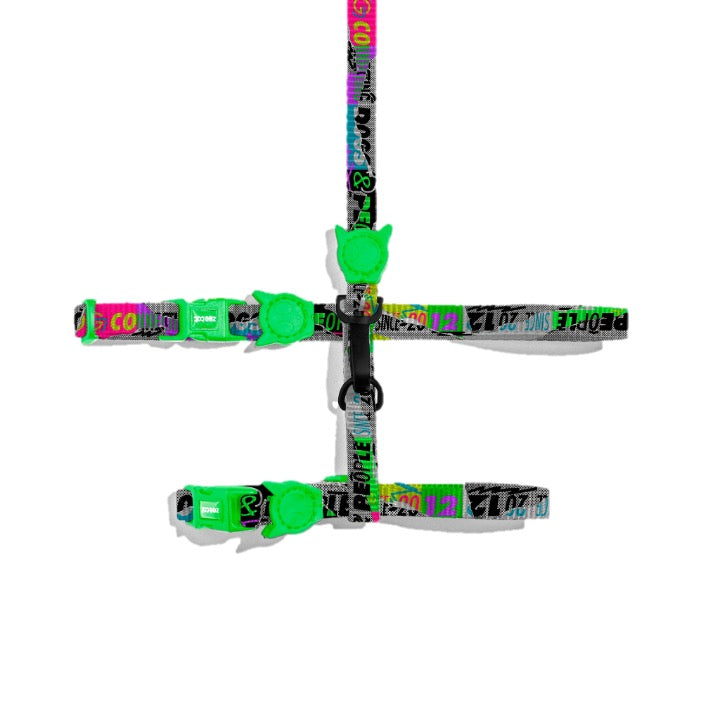 Lords of Zee.Town Manifesto | Cat Harness with Leash