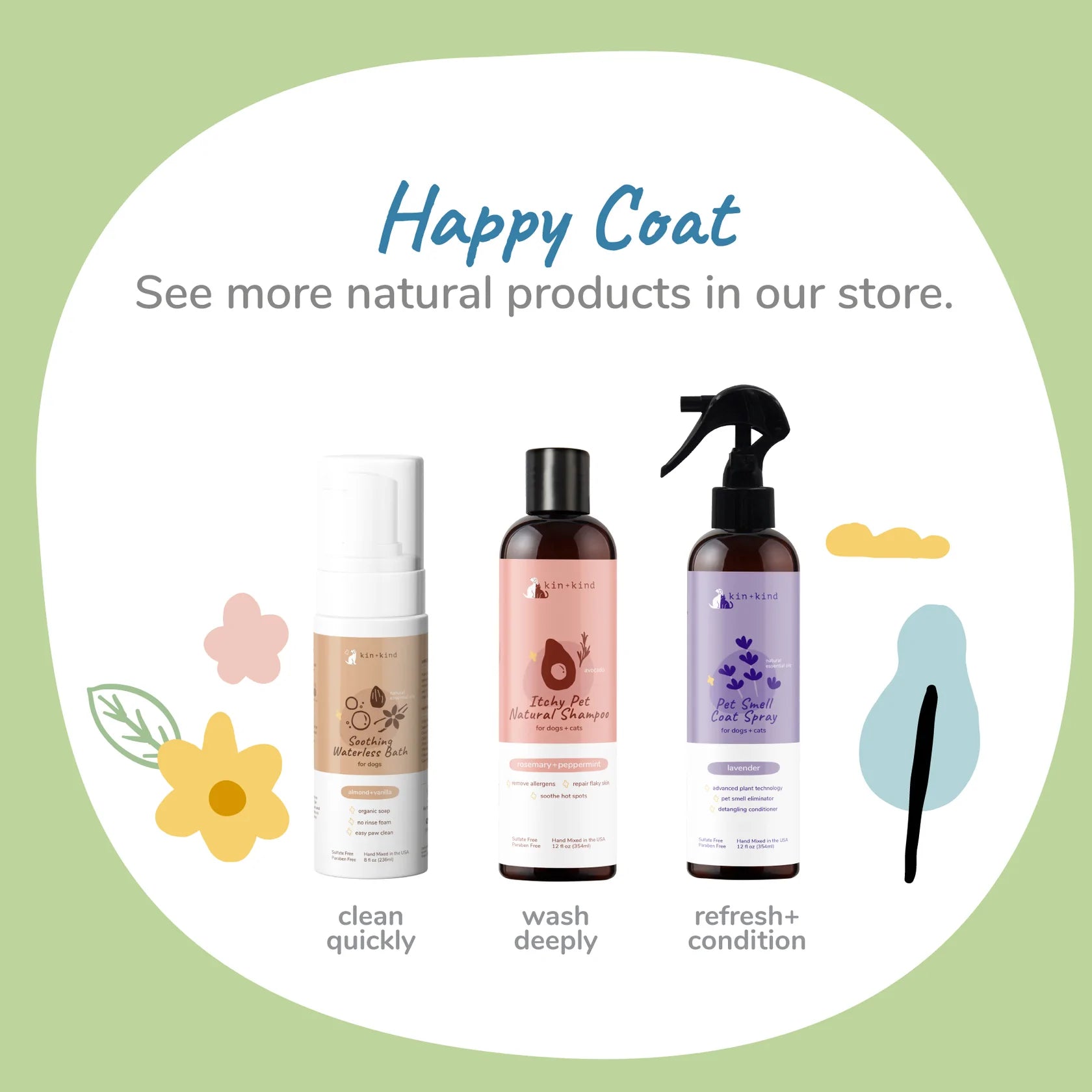 Grapefruit Coat Spray for Dog Smells