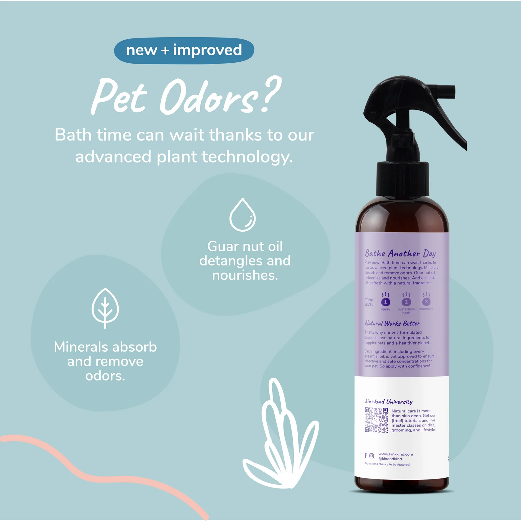 Lavender Coat Spray for Dog & Cat Smells