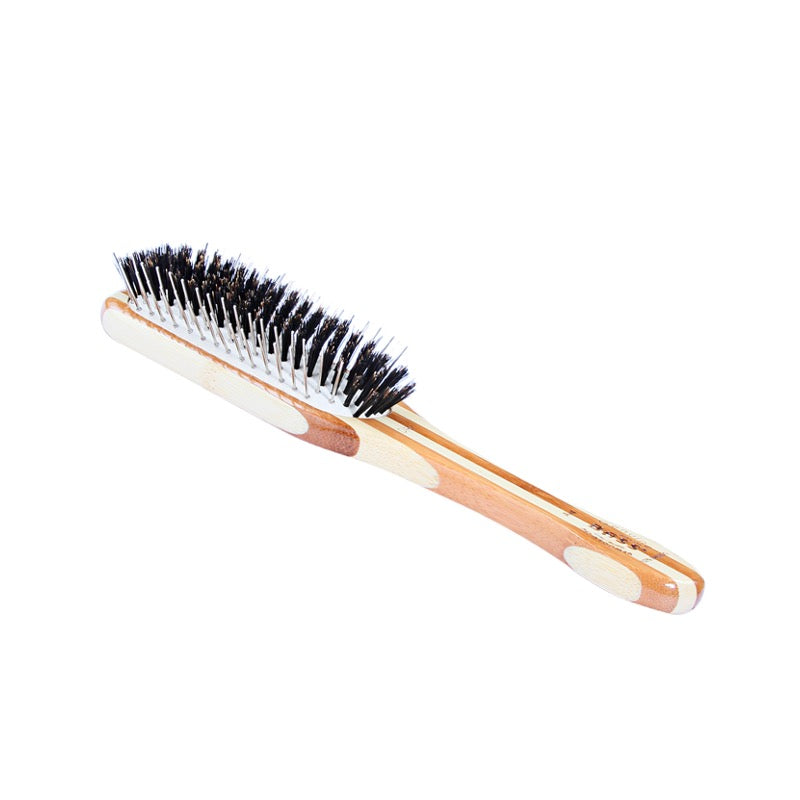 Bass Hybrid Groomer Pet Brush | Striped Finish