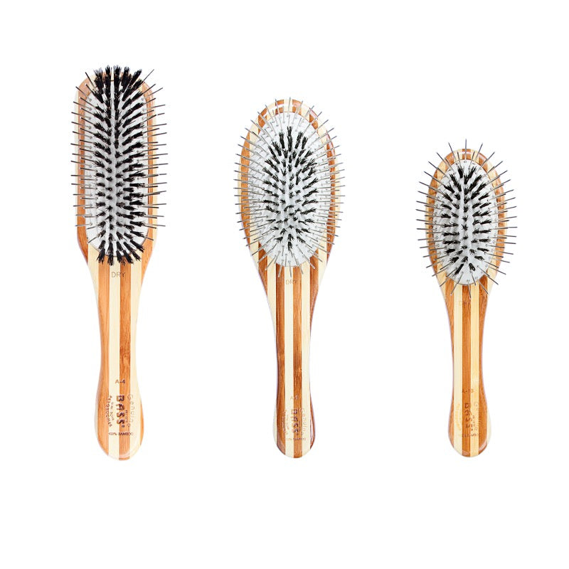 Bass Hybrid Groomer Pet Brush | Striped Finish