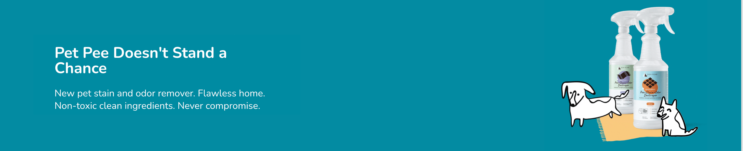 Pee Stain + Odor Destroyer Little Batches