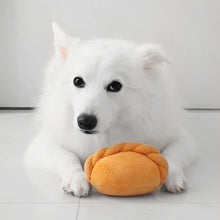 Load image into Gallery viewer, Curry Puff Squeaker Chew Toy
