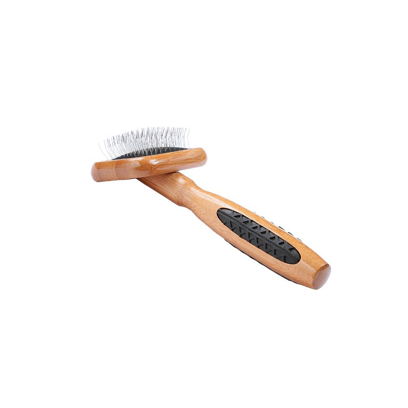 Bass Slicker Style Pet Brush SOFT | Dark Finish