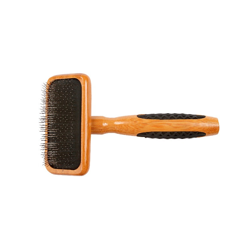 Bass Slicker Style Pet Brush SOFT | Dark Finish