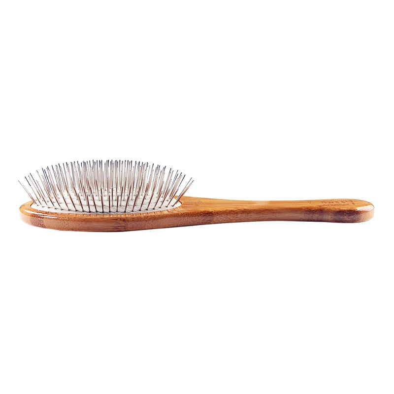 Bass Style & Detangle Pet Brush | Striped or Dark Finish